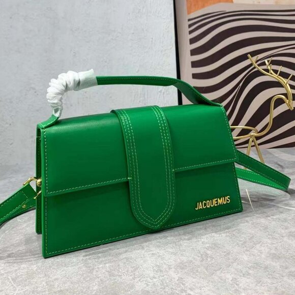 Jacquemus Le Grand Bambino Green Handbag - Picture 1 of 9
